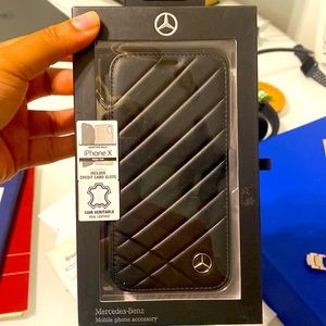 Mercedes Benz certified IPhone X folding case